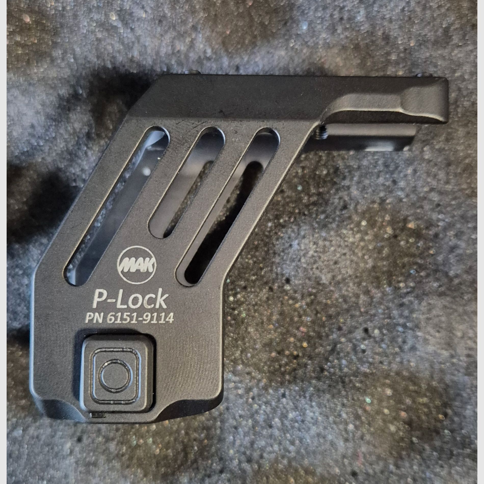 MAK P-Lock Walther PDP opbouw - brugmontage red dot, afbeelding 1 van 3
