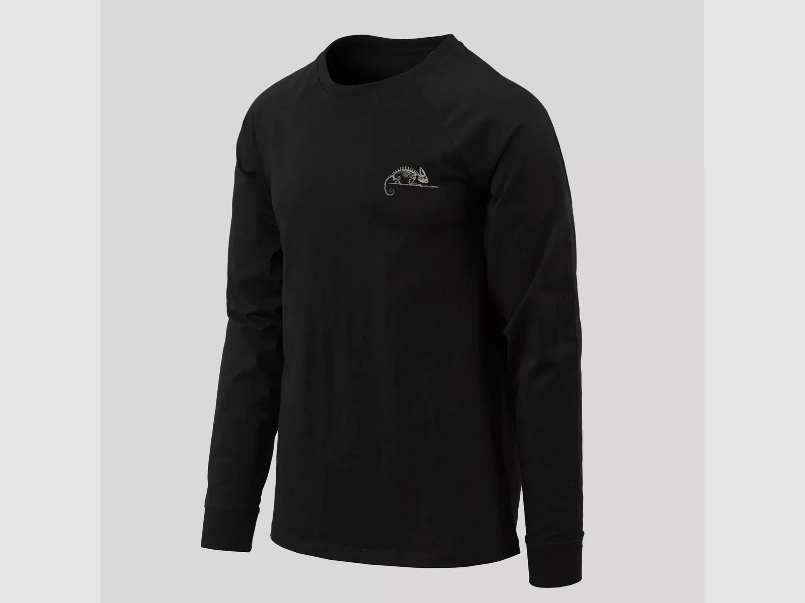 Helikon-Tex Longsleeve Logo - Nero / 3XL