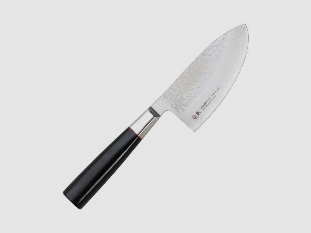 Senzo small Deba hocho japanisches Kochmesser Damast VG10