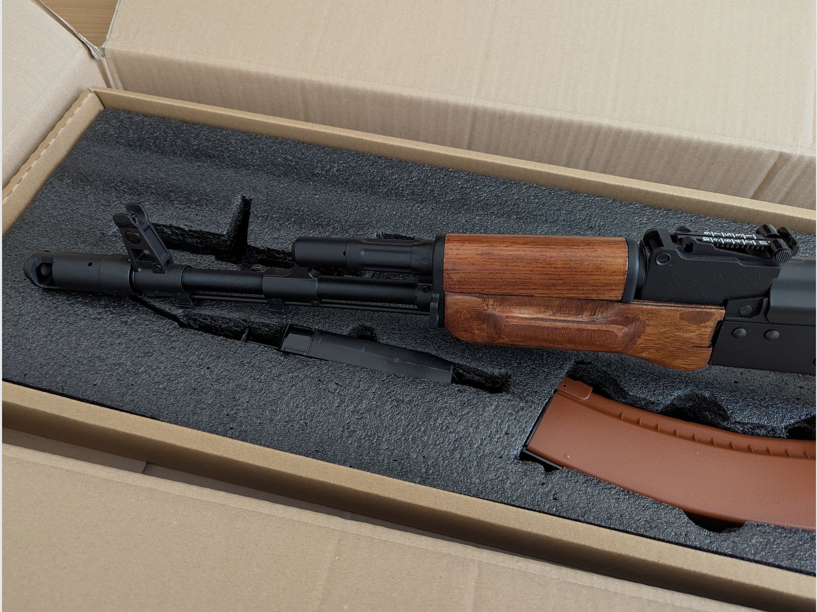 Begadi AK-74 Sport S-AEG mit Begadi CORE EFCS / Mosfet, Echtholz Festschaft