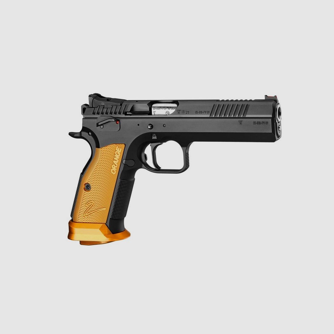 PISTOOL CZ TS 2 ORANGE KAL 9X19, afbeelding 2 van 5