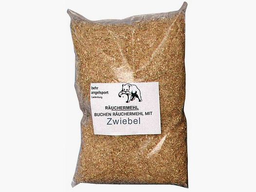 Behr Räuchermehl - Zwiebel - 500g - für Fisch / Fleisch / Gemüse