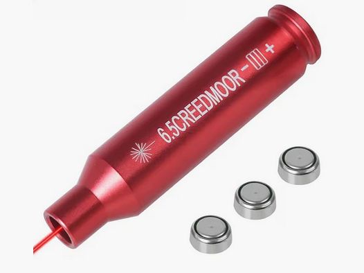 Cartouche laser, cartouche de réglage laser, laser de réglage cal. 6,5 CreedmoreREM