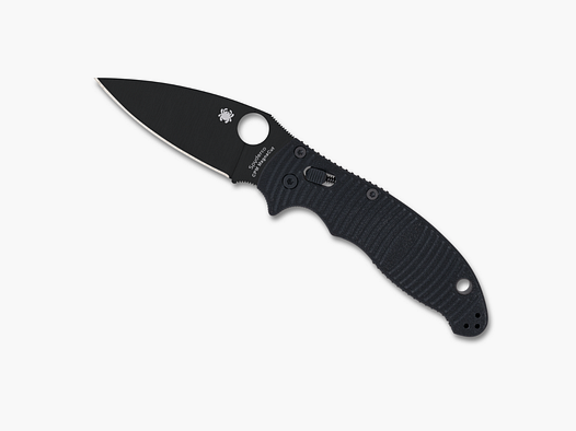 Spyderco Manix® 2 Salt® Black G-10 CPM MagnaCut BlackBlade