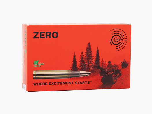 Geco 9,3x62 Zero 11,9g/184gr Nabojówka do karabinów bez ołowiu