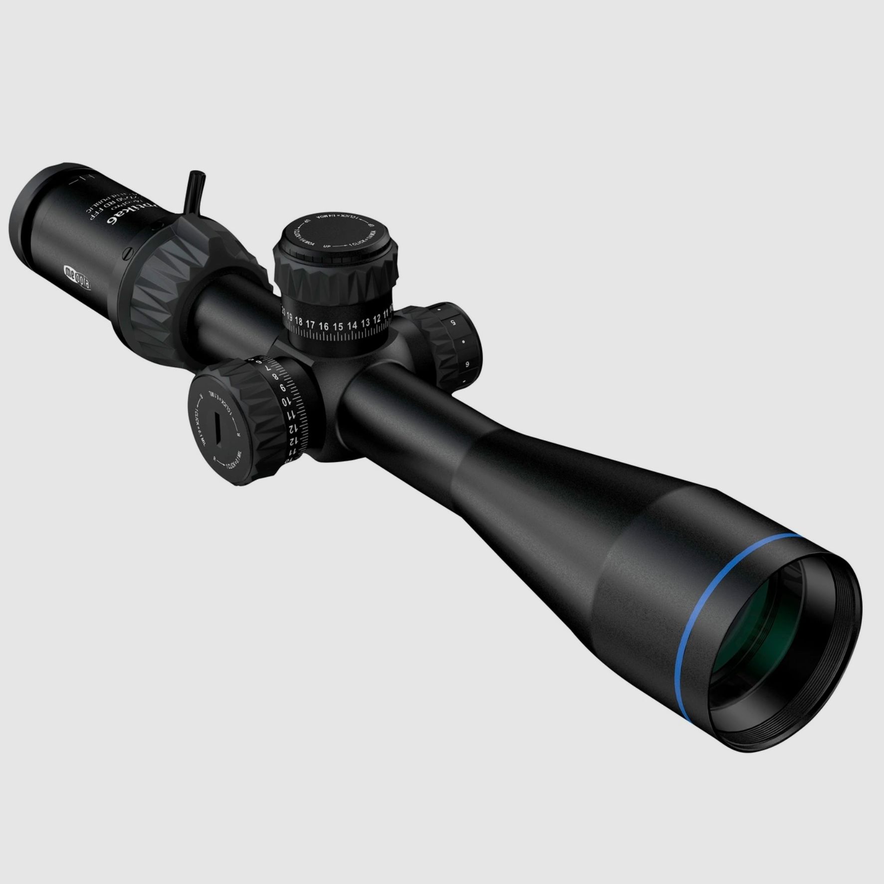Meopta 2004791004 Zielfernrohr Optika6 4,5-27x50 RD FFP Absehen MRAD1 RD Reticle