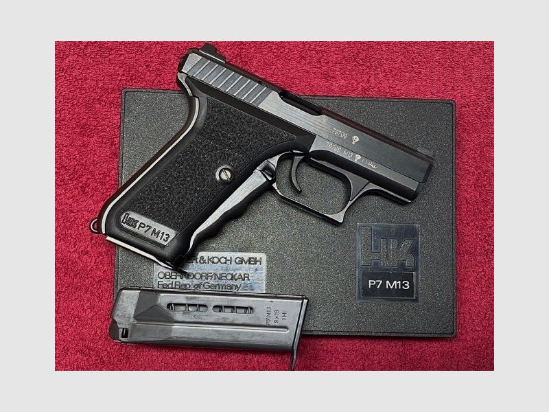 Auflösung meiner Sammlung: Heckler & Koch Mod. P7 M13 Kal. 9mm, Bild 1 von 4