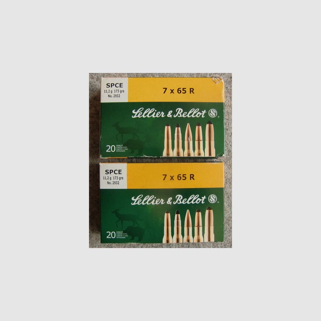MUNITION: 40 PATRONEN KAL. 7x65R, AB LAGER LIEFERBAR!!!