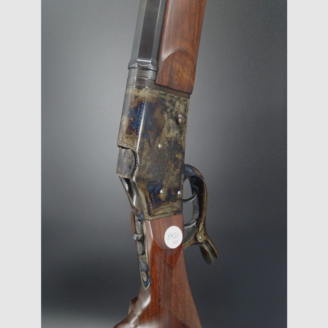 Gerd Adamy Aydt System Scheibenbüchse Kaliber 8,15x46R Bj 1998 Aydt System Achkanntlauf Stechersystem