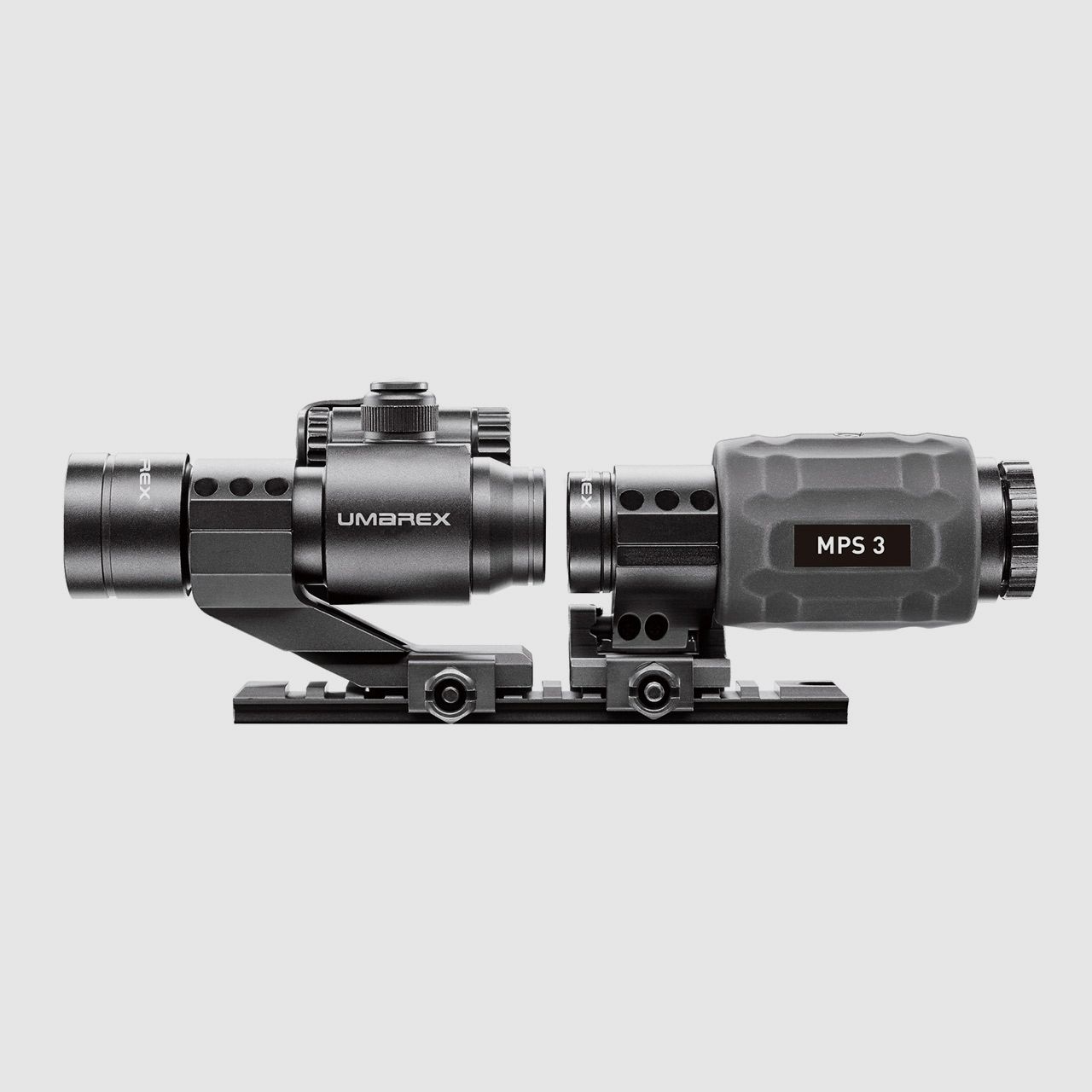 LeuchtpunktzielgerĂ¤t Red Dot Umarex MPS 3 Magnifying Point Sight 7 Helligkeitsstufen fĂĽr Weaver-, Picatinny-Schiene