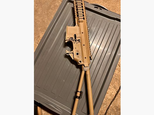 Softair GBB housing metal beige