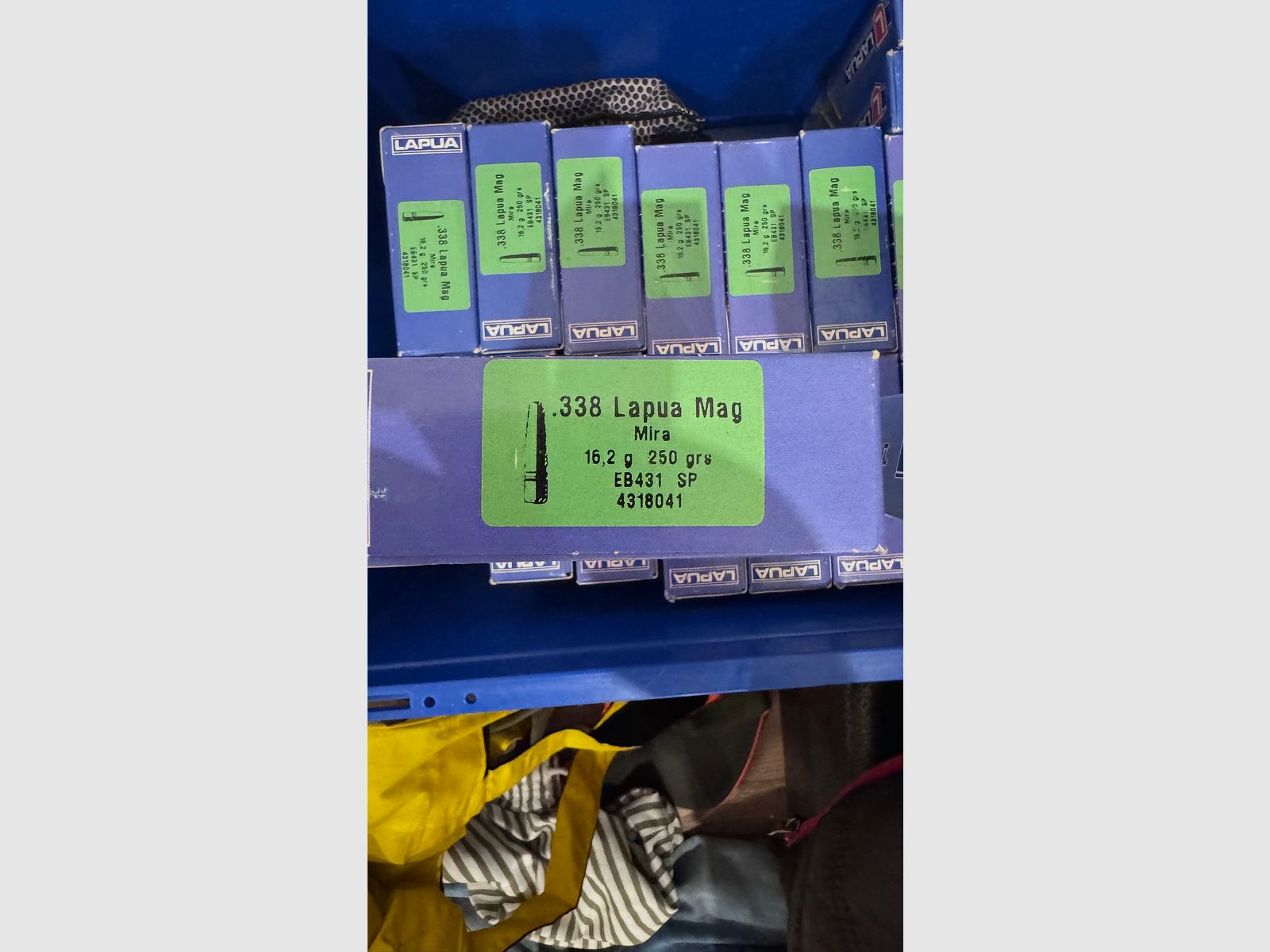 pack de 46 à 20 pcs. Lapua 338 Lapua Magnum cartouches à ogive partielle