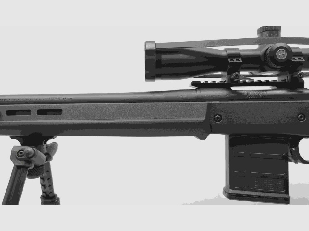Remington 700 con culata Magpul Hunter y mira HAWKE Vantage