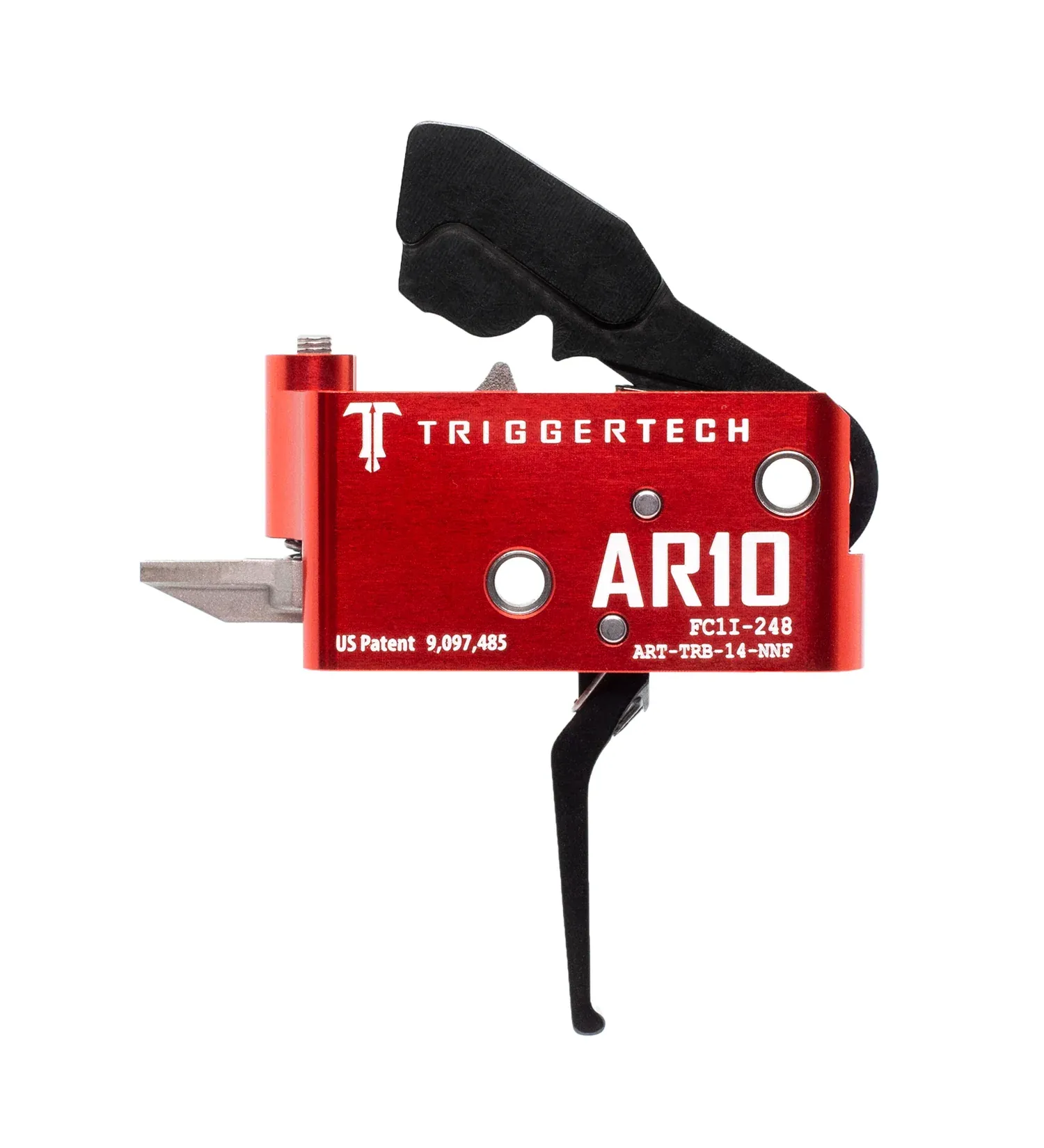 TriggerTech – AR10 / Two Stage / Black Diamond Flat / ART-TRB-14-NNF