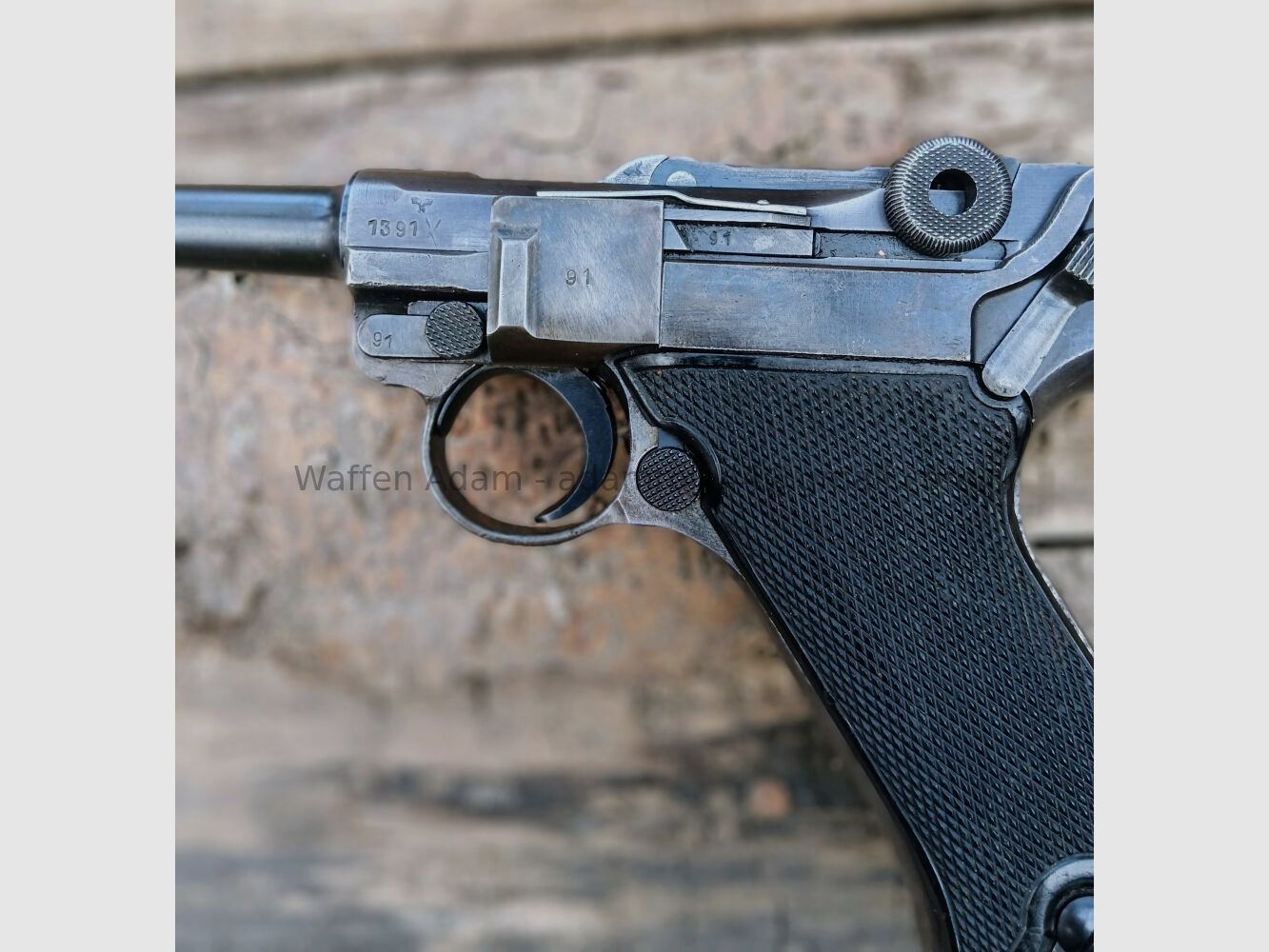 Mauser P. 08 Schiwy Sicherung