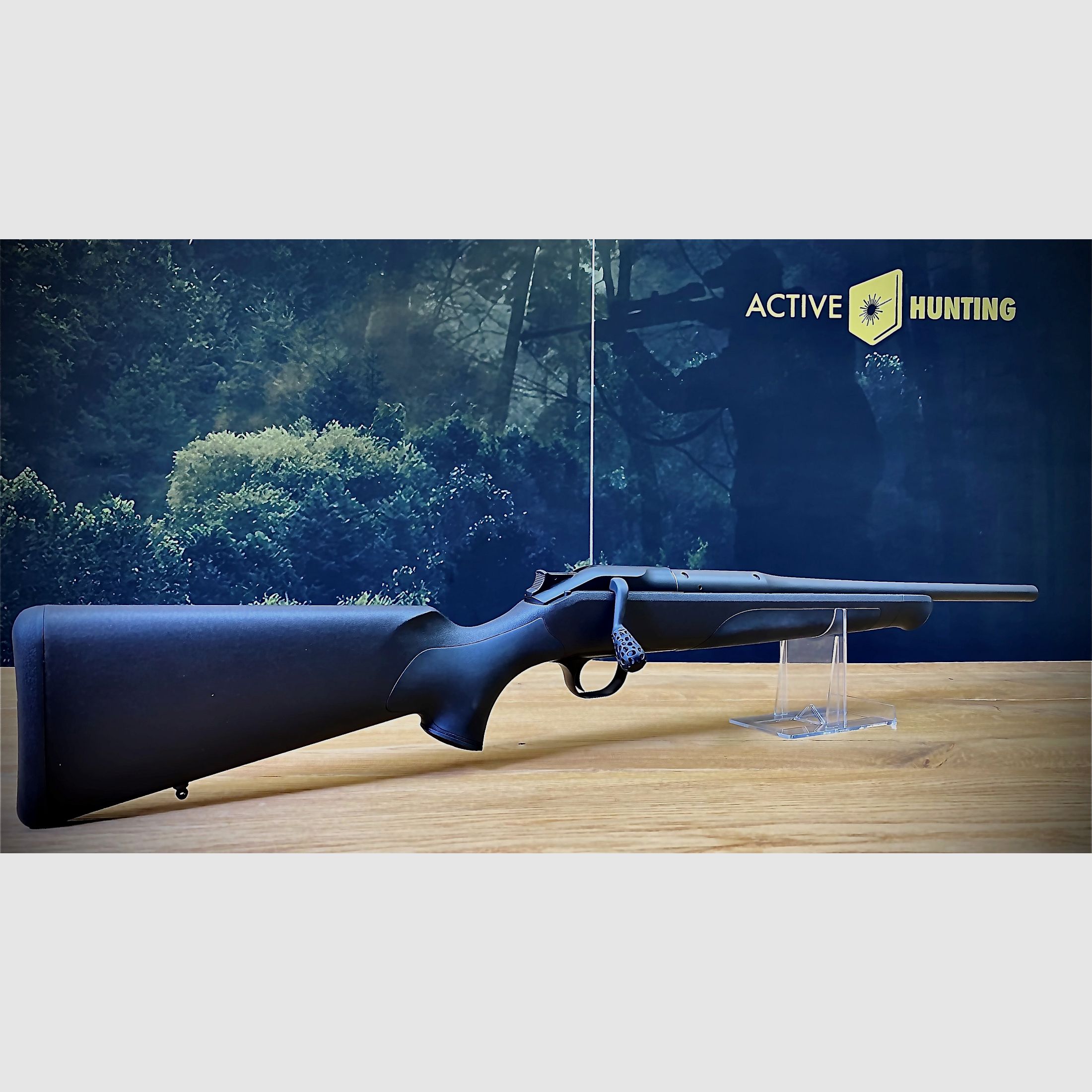 Blaser R8 Professional Schwarz Braun / Elastomer Einlagen / M15x1 Kaliber&Lauflänge nach Wahl