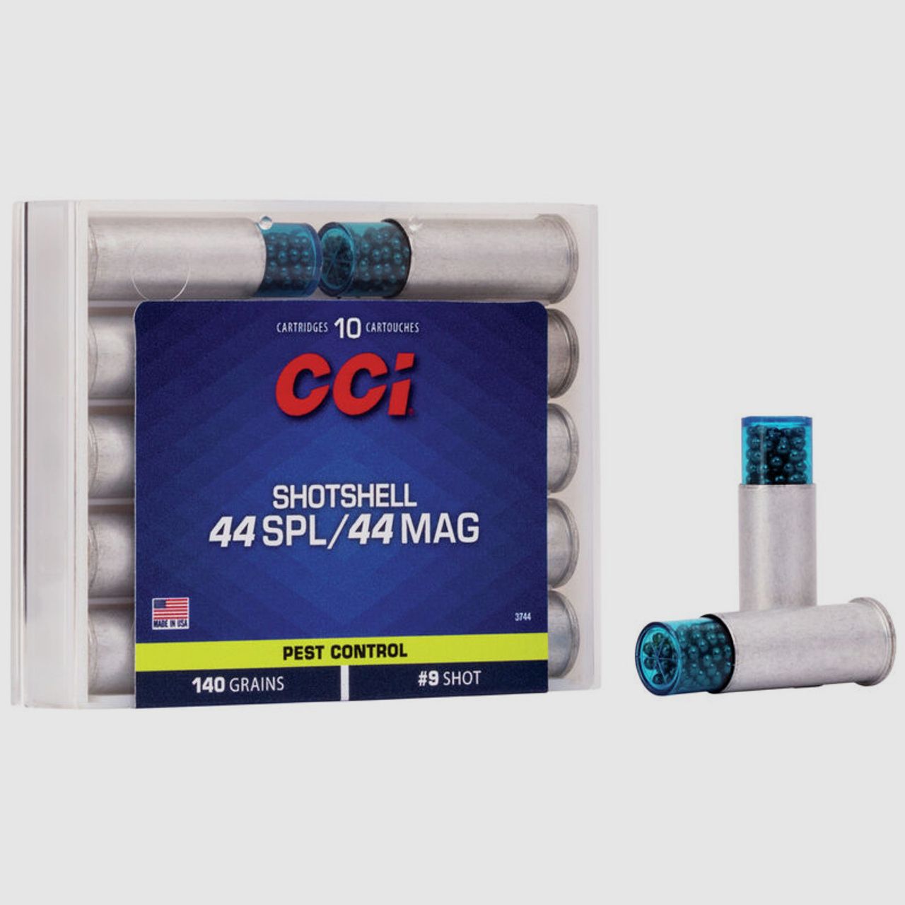 44 SPL/44 Magnum Schrotpatrone 9,07 g / 140 grs