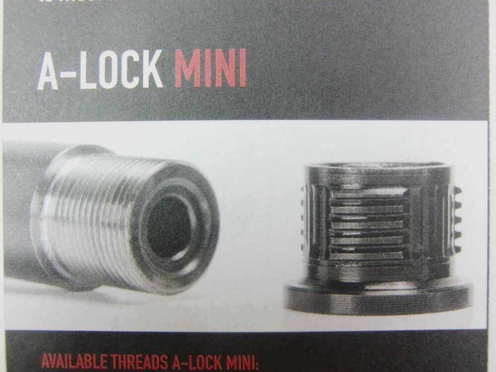 A-Tec	 A-TEC Schalldämpfer Optima 45 mit A-Lock Mini Adapter auf Gewinde