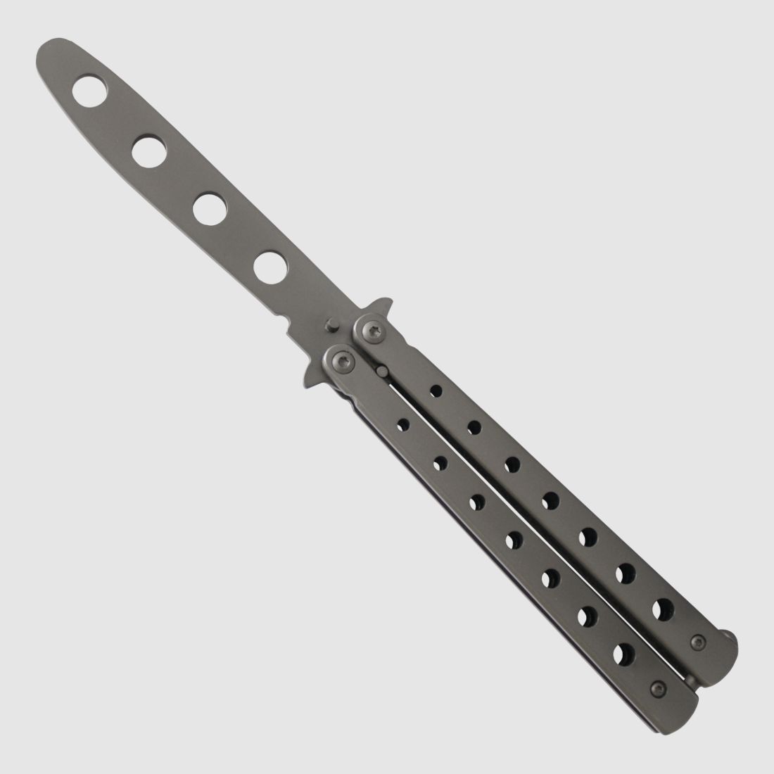 Butterfly Trainingsmesser Balisong stumpfes Messer legal Folder