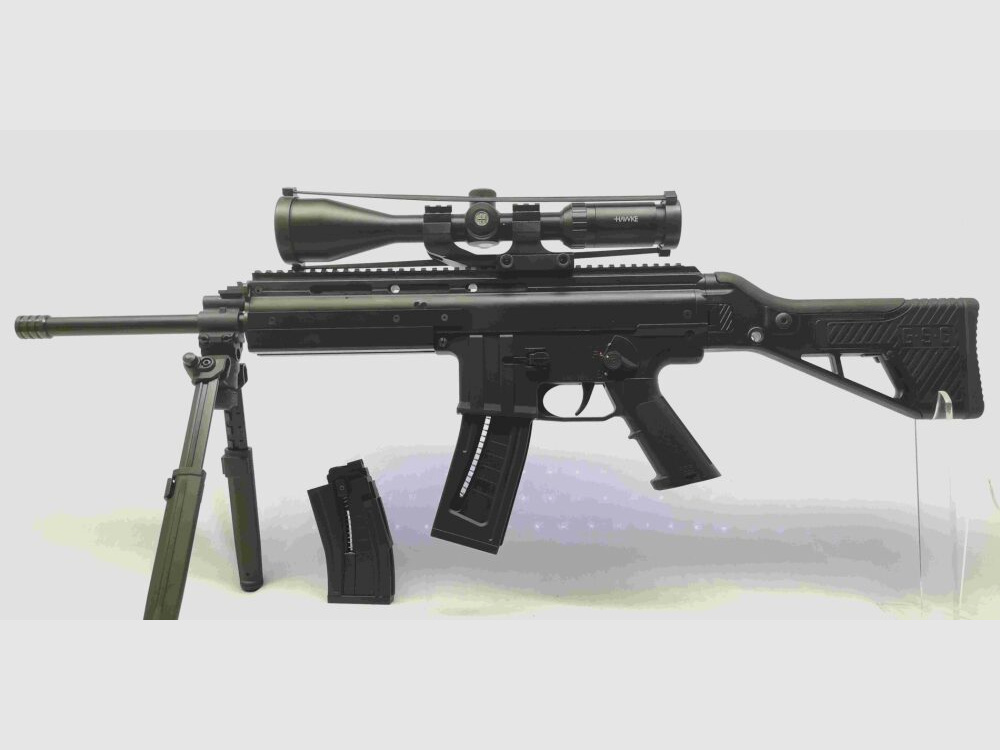 GSG GSG15 m. HAWKE Vantage ZF & Magpul Zweibein