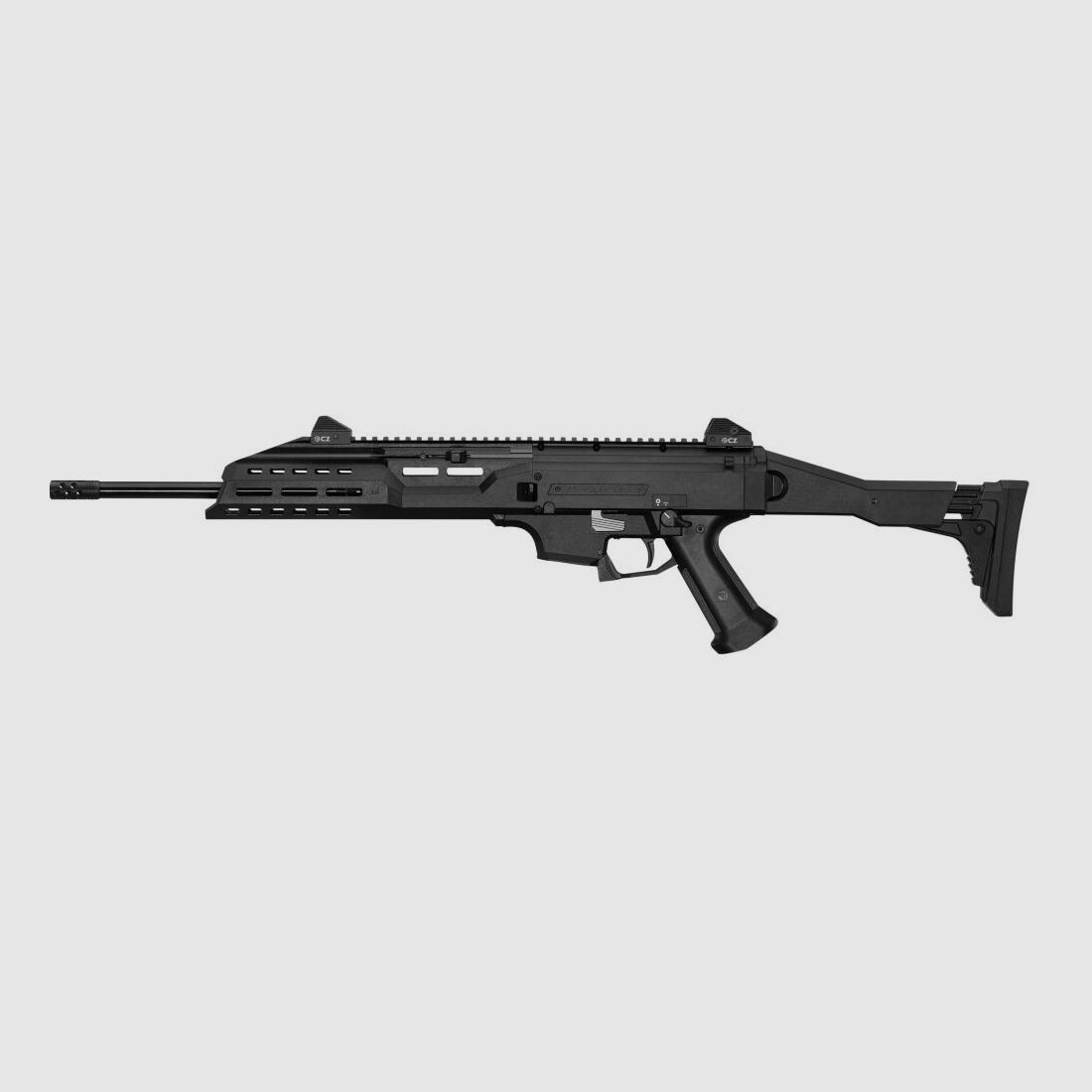 CZ self-loading rifle .22 lfB Scorpion Evo 3 S1 carbine with compensator 1/2×2 .22lr