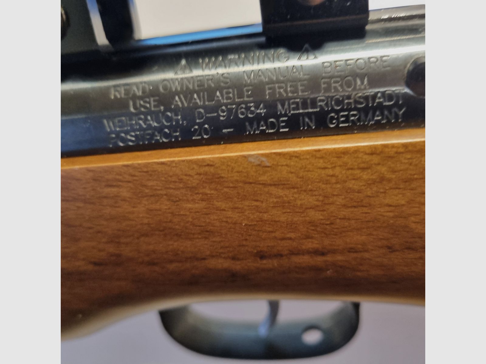 Weihrauch HW 35  4,5 mm, Buchenholzschaft, ZF Supersight, alte Ausführung