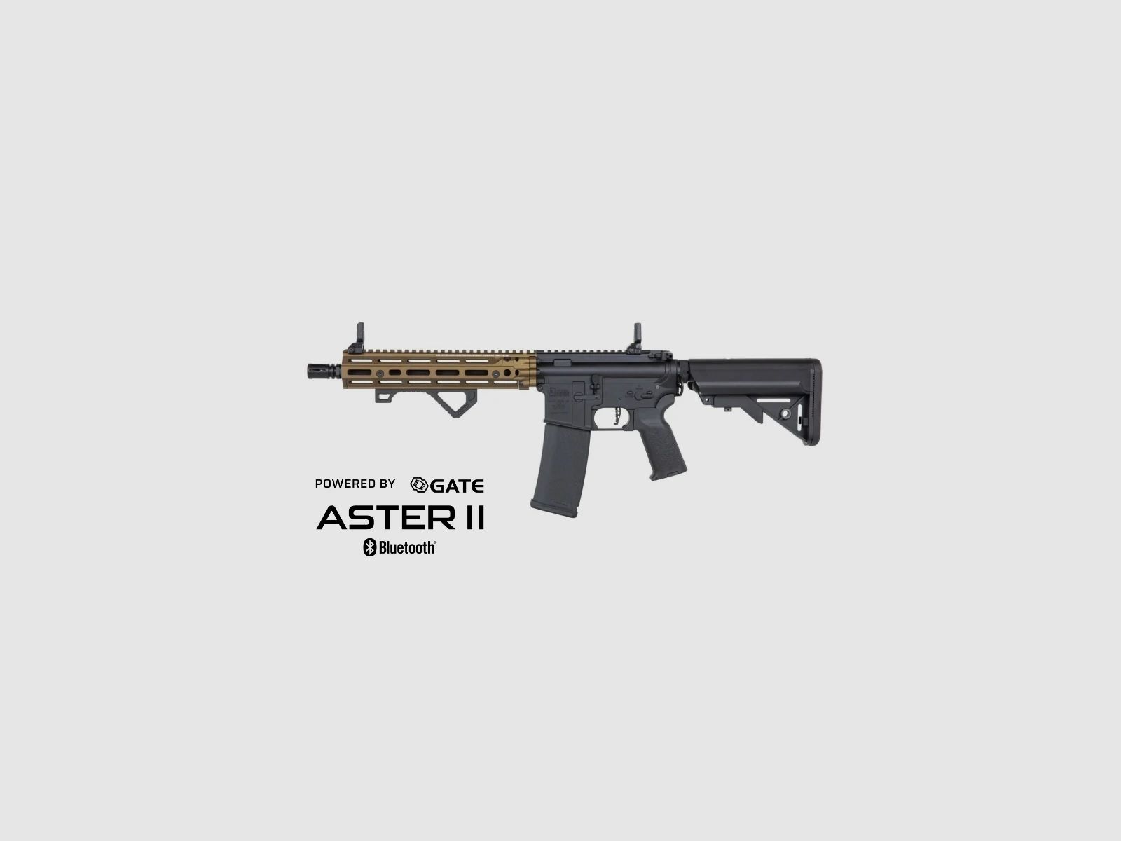 SA Daniel Defense® MK18 RIII M-LOK 10.5" (SA-P27 RIS III PRIME™ Aster II ETU BLDC™) Rifle Airsoft Libre a partir de 18 años – Chaos Bronze -F-