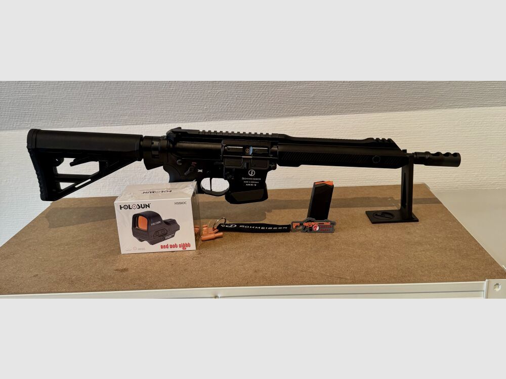 Schmeisser AR15-9 S4F Dynamic PCC S 10.5" black