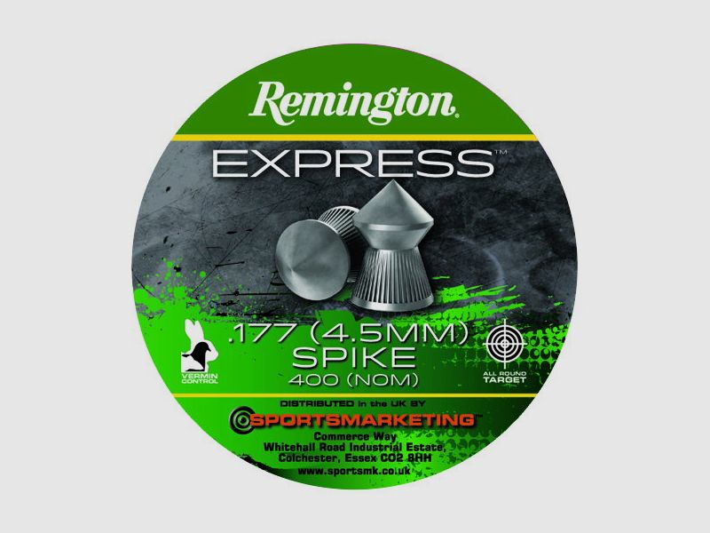 Remington Express Spike Pointed Cal. .177 / 4,5mm, 500 colpi
