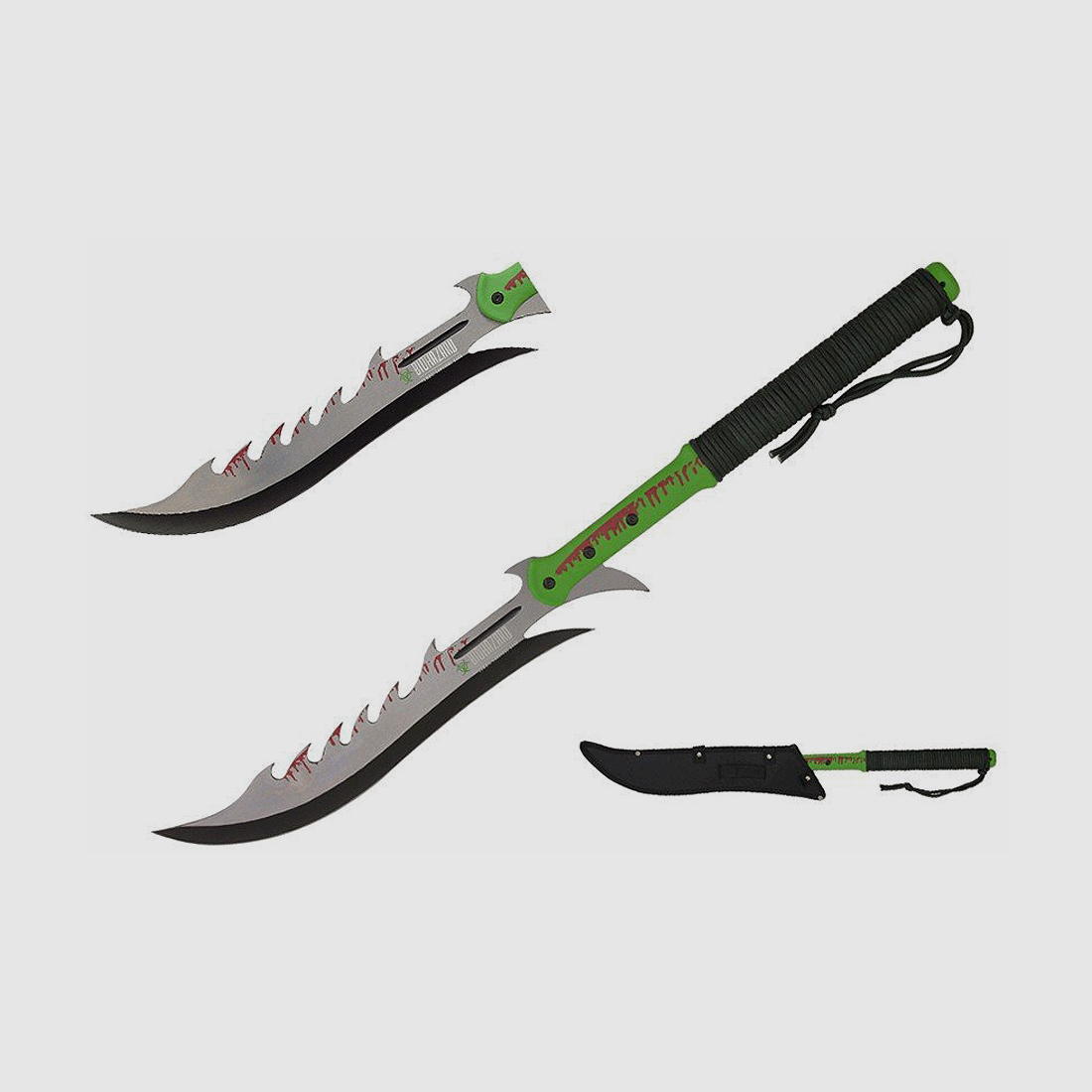 Zombie Tomahawk inklusiv Nylontasche