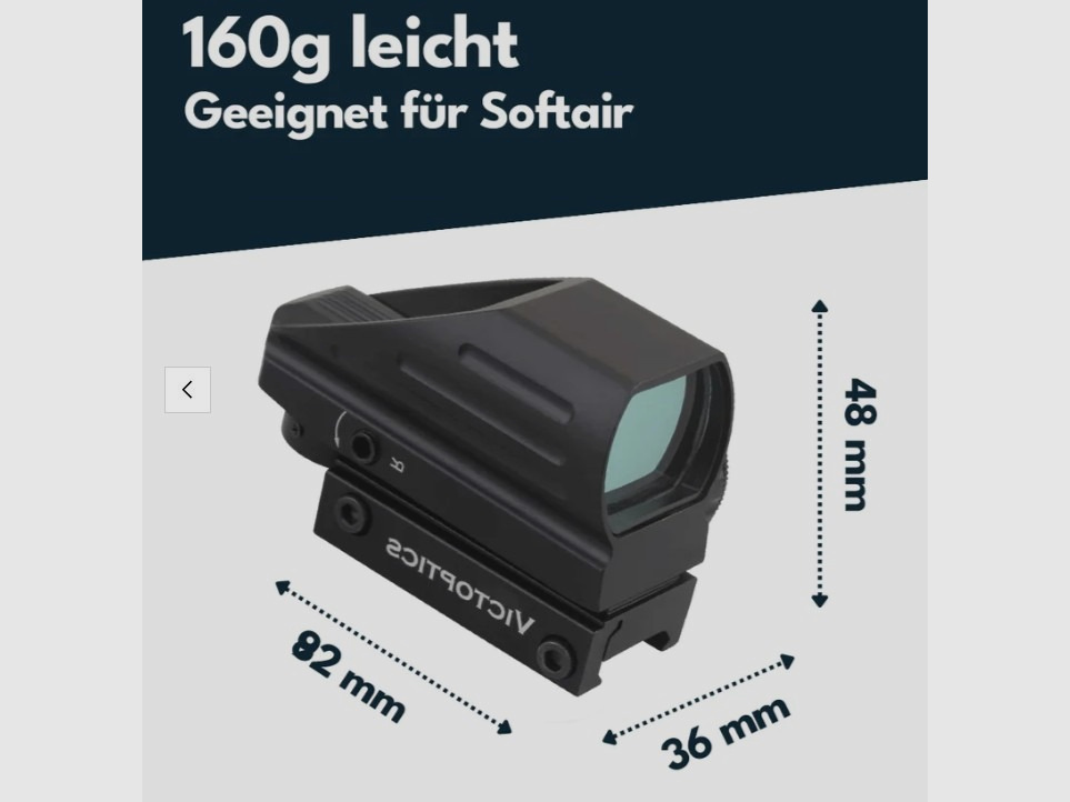 Victoptics RDSL03 Z3 1x22x33 - Leuchtpunktvisier