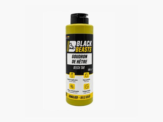Buche Teer Black Beasts anti-tropfen 500 ml für Wildschwein