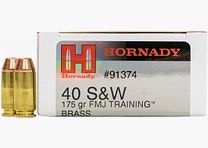 Hornady Training .40 S&W 175GR FMJ 50 Rounds