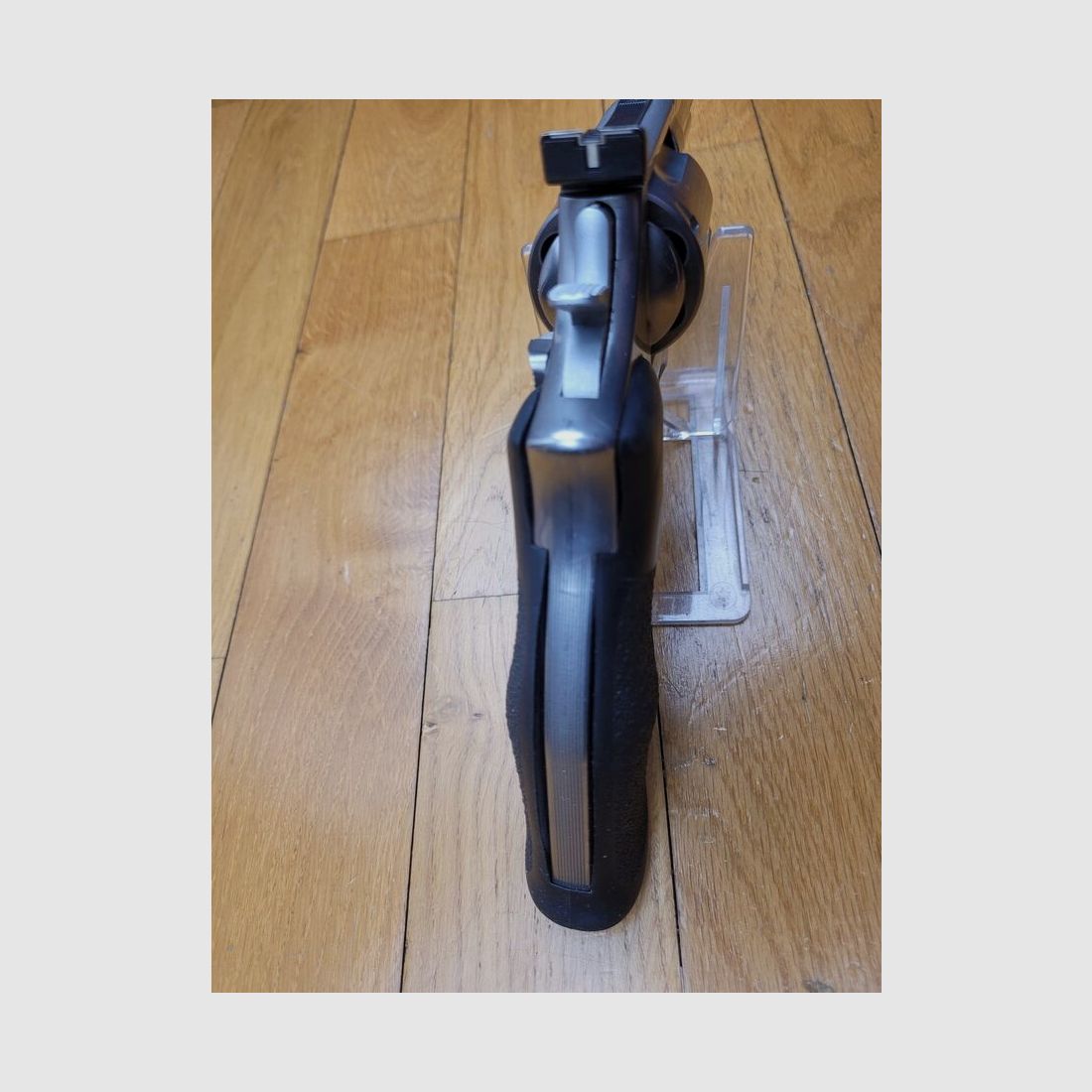 Bellissimo Smith & Wesson 686-3 – in .38SP & .357Mag – 4 Pollici – 6 Colpi – Finitura Inox Anni '80 – Monogrip HOGUE – TBE+, immagine 17 di 17