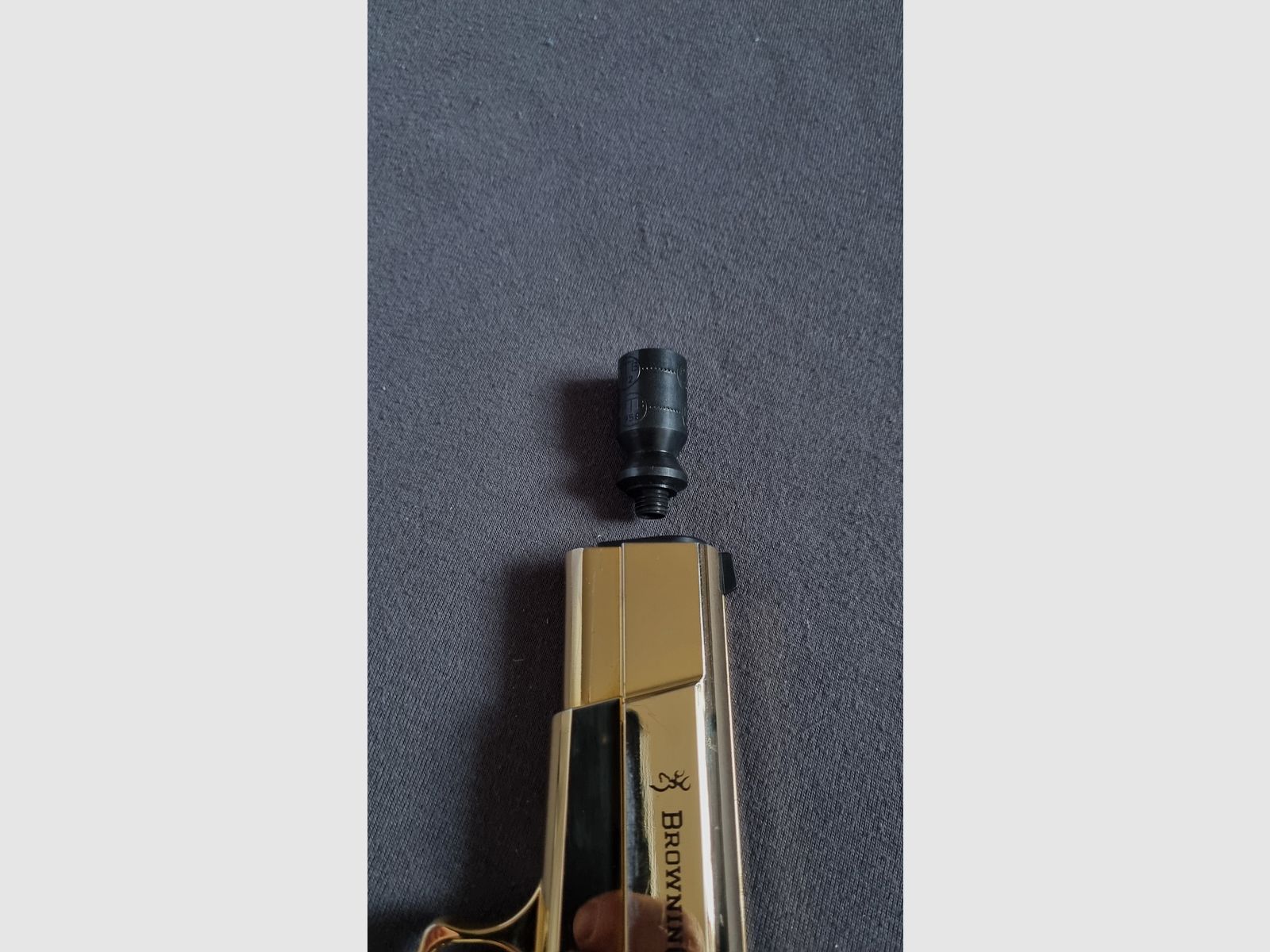 Browning Schreckschuss Pistole GPDA 9 Gold