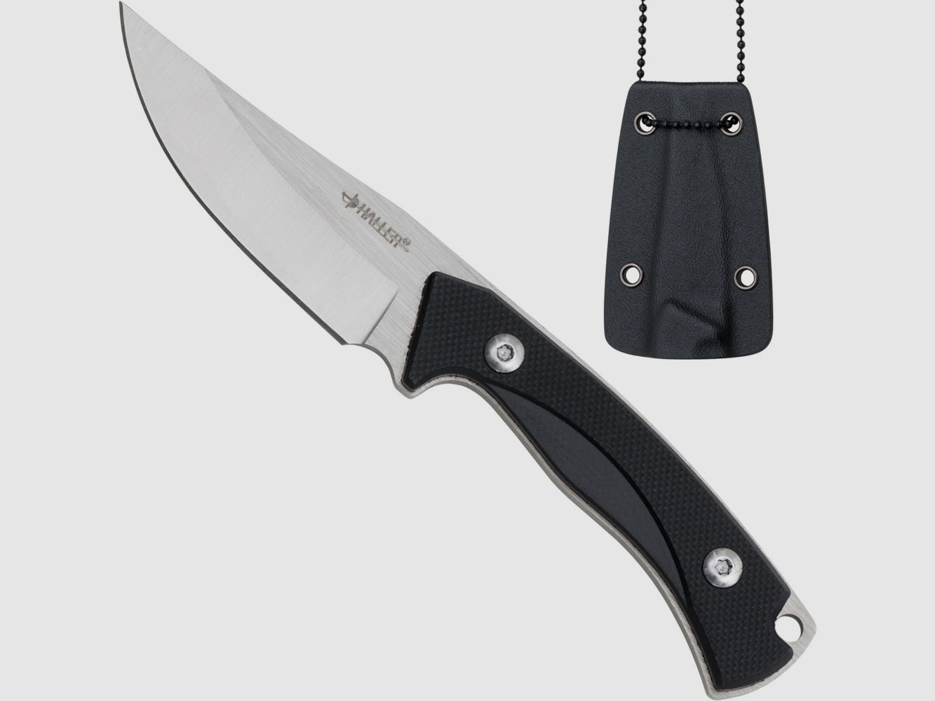 Neck Knife G10 Griff Umhngemesser 42 konform legal fhren