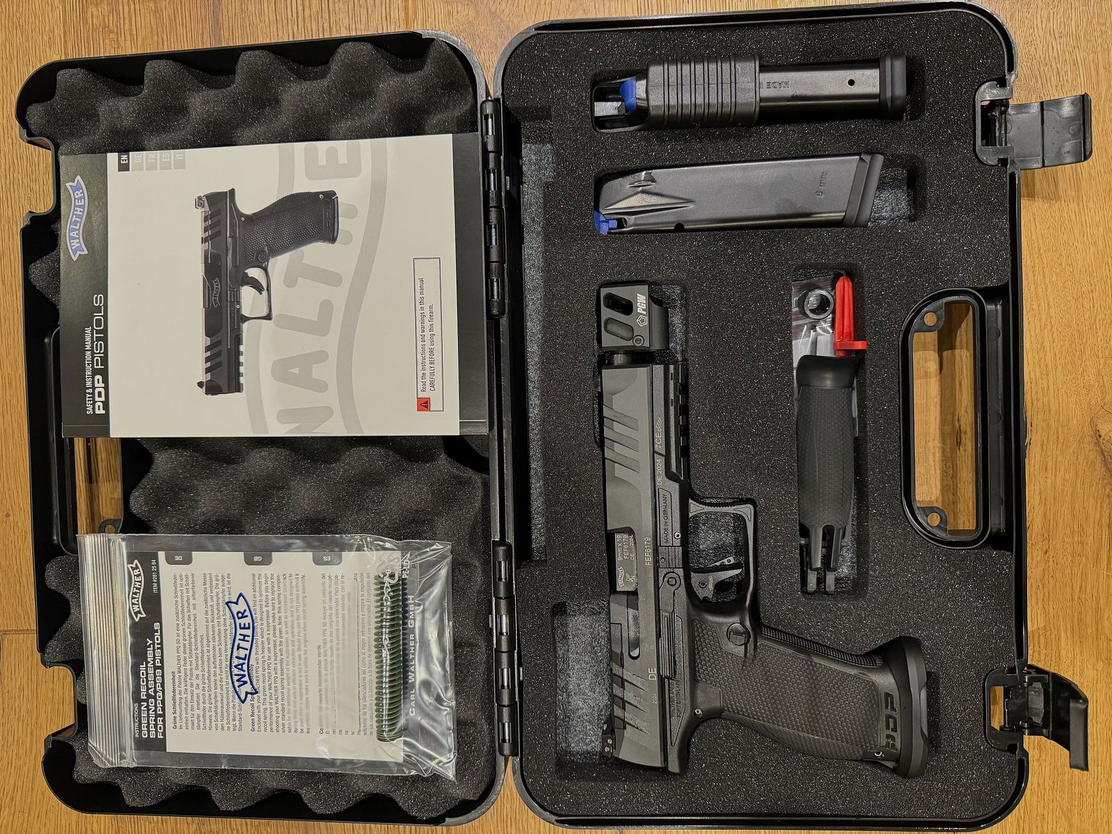 Walther PDP Full Size PRO SD V2 – 5,1" con compensador PGW