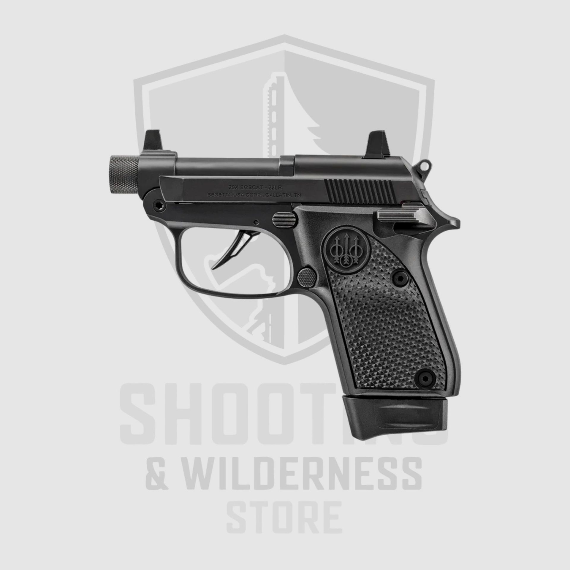 Pistola Beretta 20X Bobcat Black .22LR 1/2x28, immagine 2 di 3