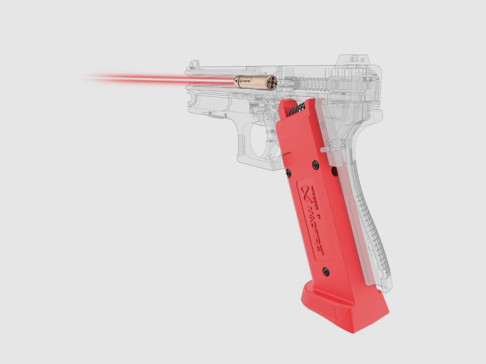 Glock TTrigger training magazine by Madfire 43X/48 + 2 springs, image 6 of 8