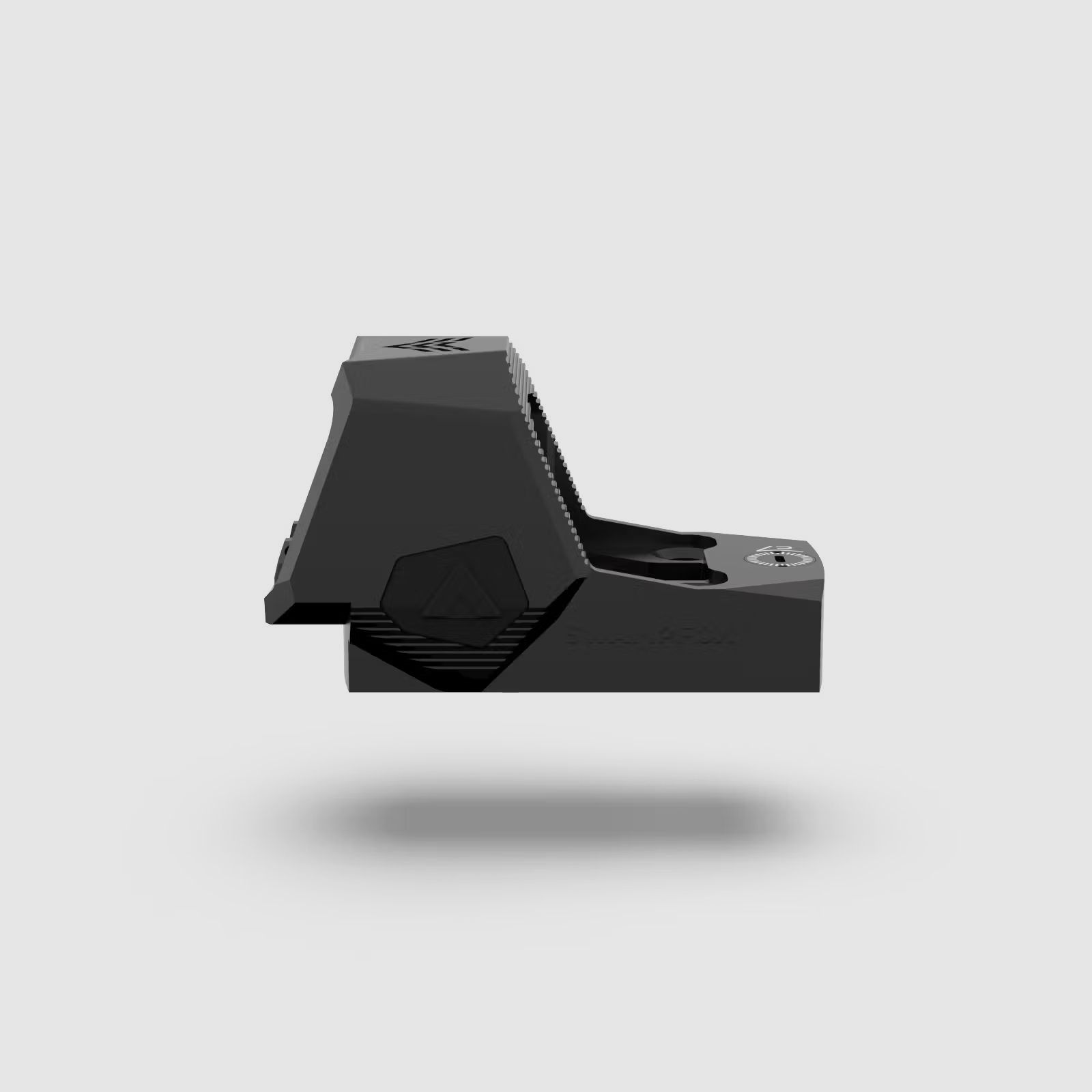 Swampfox Sentinel II 1x20 RMSc Micro-Reflexvisier - 3 MOA Dot, rot, Blackout Rear Sight Guide