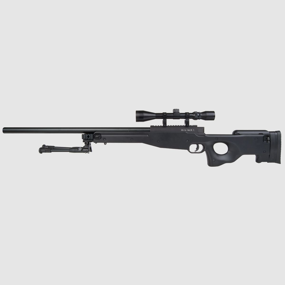 GSG MB01 Fucile di Precisione Tattico Nero 6mm - Airsoft a Molla