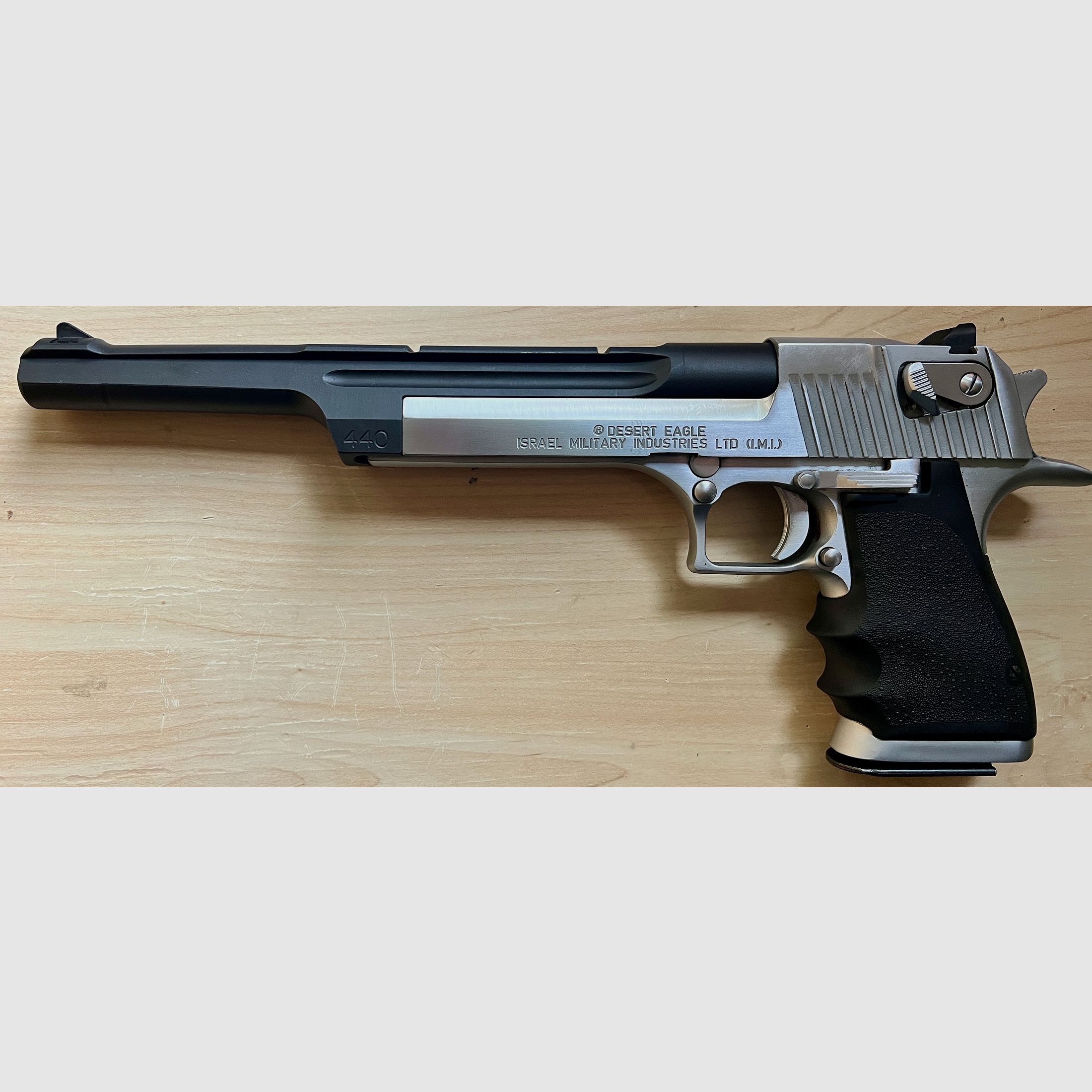 Desert Eagle 10″ Wechsellauf Kal. .440 Cor‑Bon – seltenes Performance‑Upgrade für .50 AE Plattform (ggf. auch für .44 Mag. nach Abstimmmung mit Ihrer Behörde)