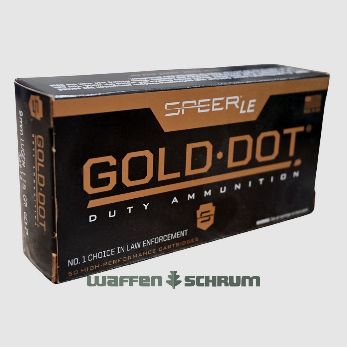 Speer 9mmLuger Gold Dot 7,4g - 115gr.
