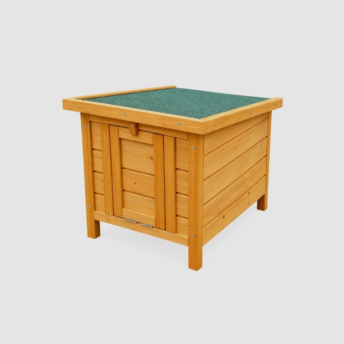Nido cúbico de madera de pino 42x52x43,5 cm - Refugio versátil para animales, imagen 5 de 7