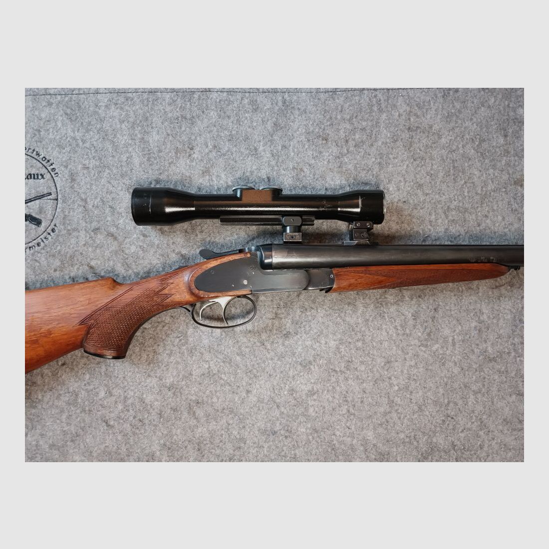 BRNO Doppelflinte mit ZF Zeiss Jena ZF4