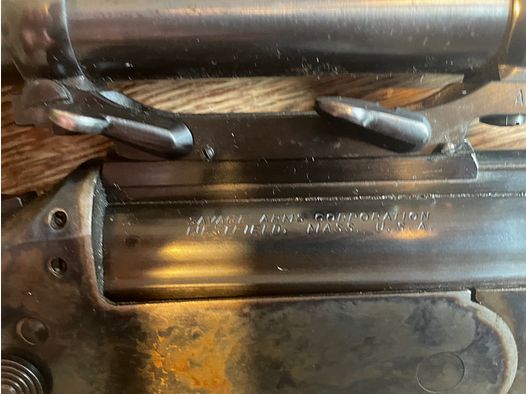 Fusil à deux coups rare