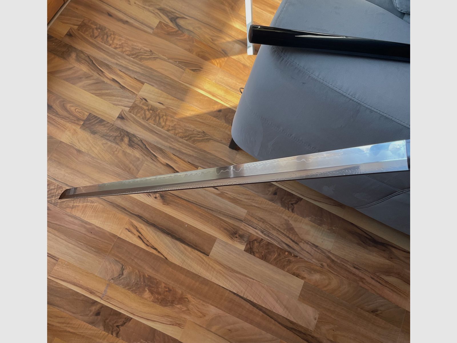 Ninja Schwert Meister Kukishinden Mit Echtem Hamon