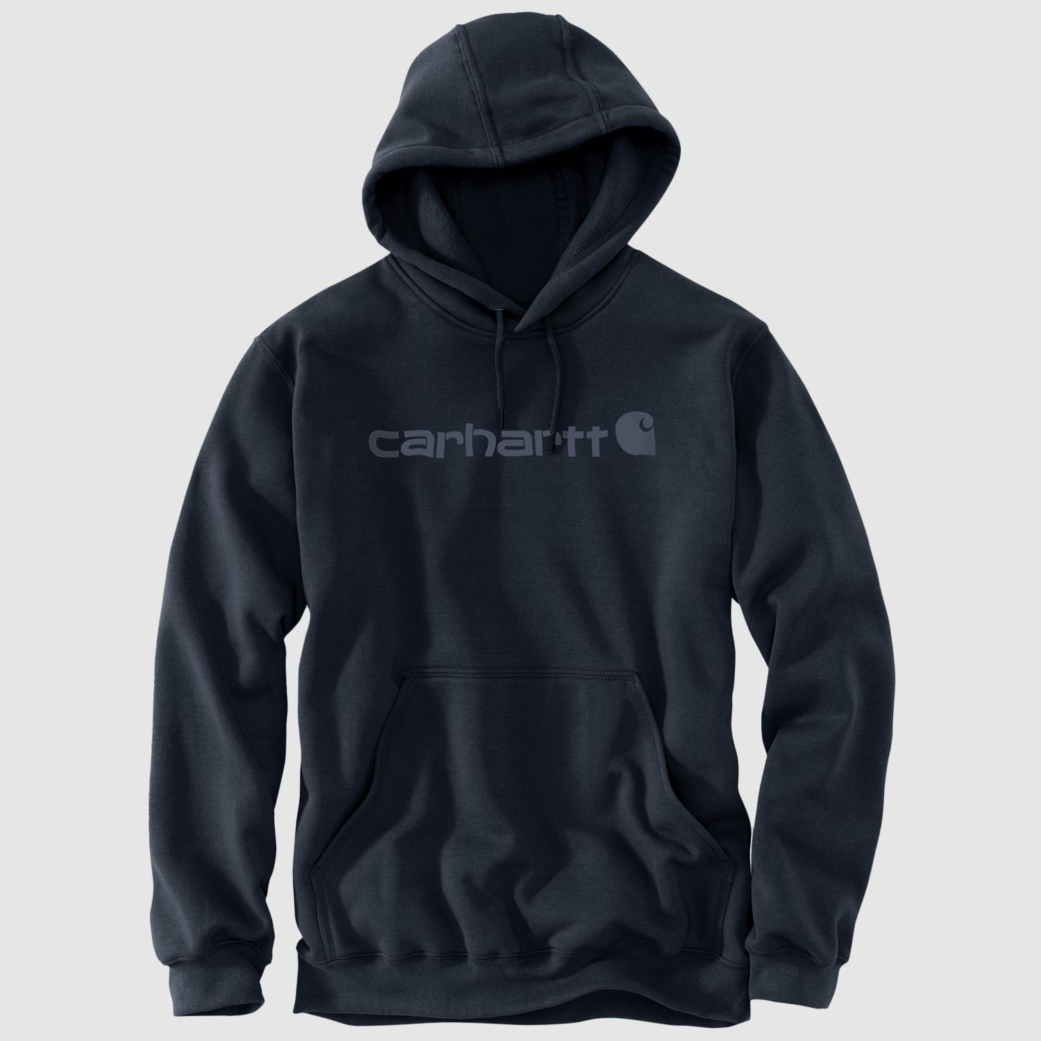 Carhartt Marquette Logo Sweatshirt Men Navy/Dark Blue L
