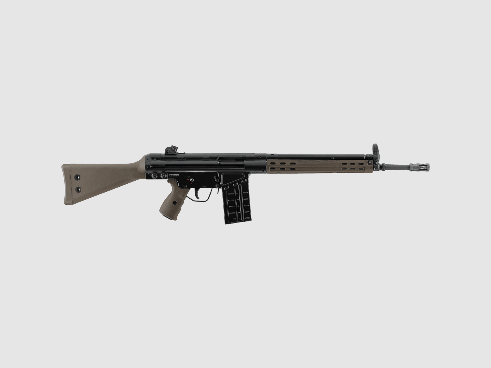 Heckler & Koch G3A3 GBB Airsoft Oliva -F-, immagine 3 di 5