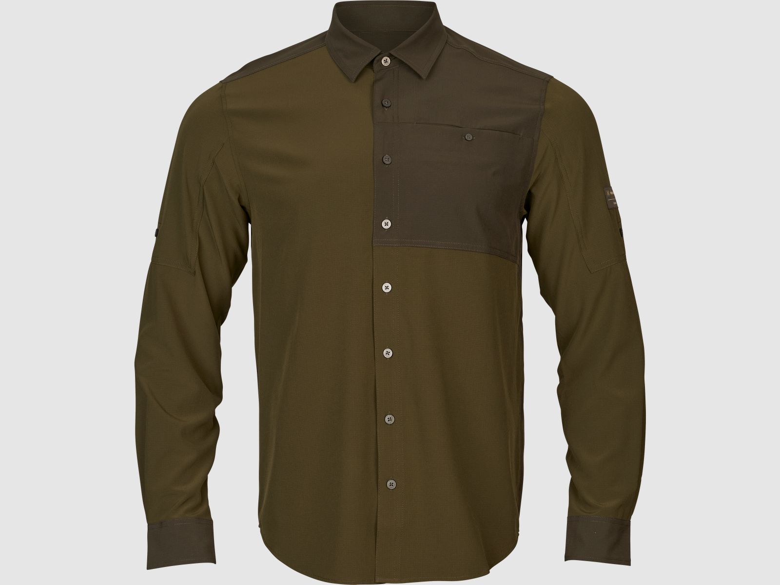 Härkila Logmar Leichtes L/S Hemd Herren Dark Olive/Willow Green, XL